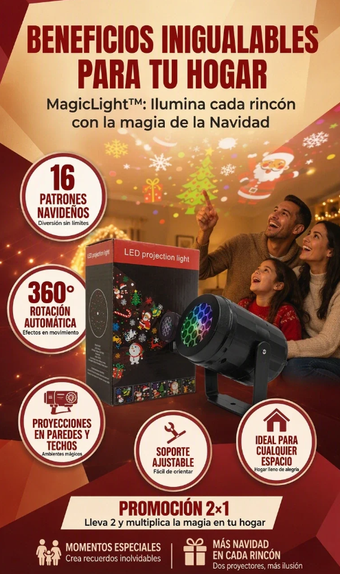Proyector Navideño Principal Ecuador